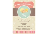 4x6 inch Custom Printed Baby Shower Invitation Round Corner Full Color Magnets 20 mil