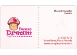 2x3.5 Day Care Business Card Round Corner Full Color Magnet 20 mil