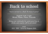 Custom 6x4 Square Corners Back To School Party Magnets 25 Mil